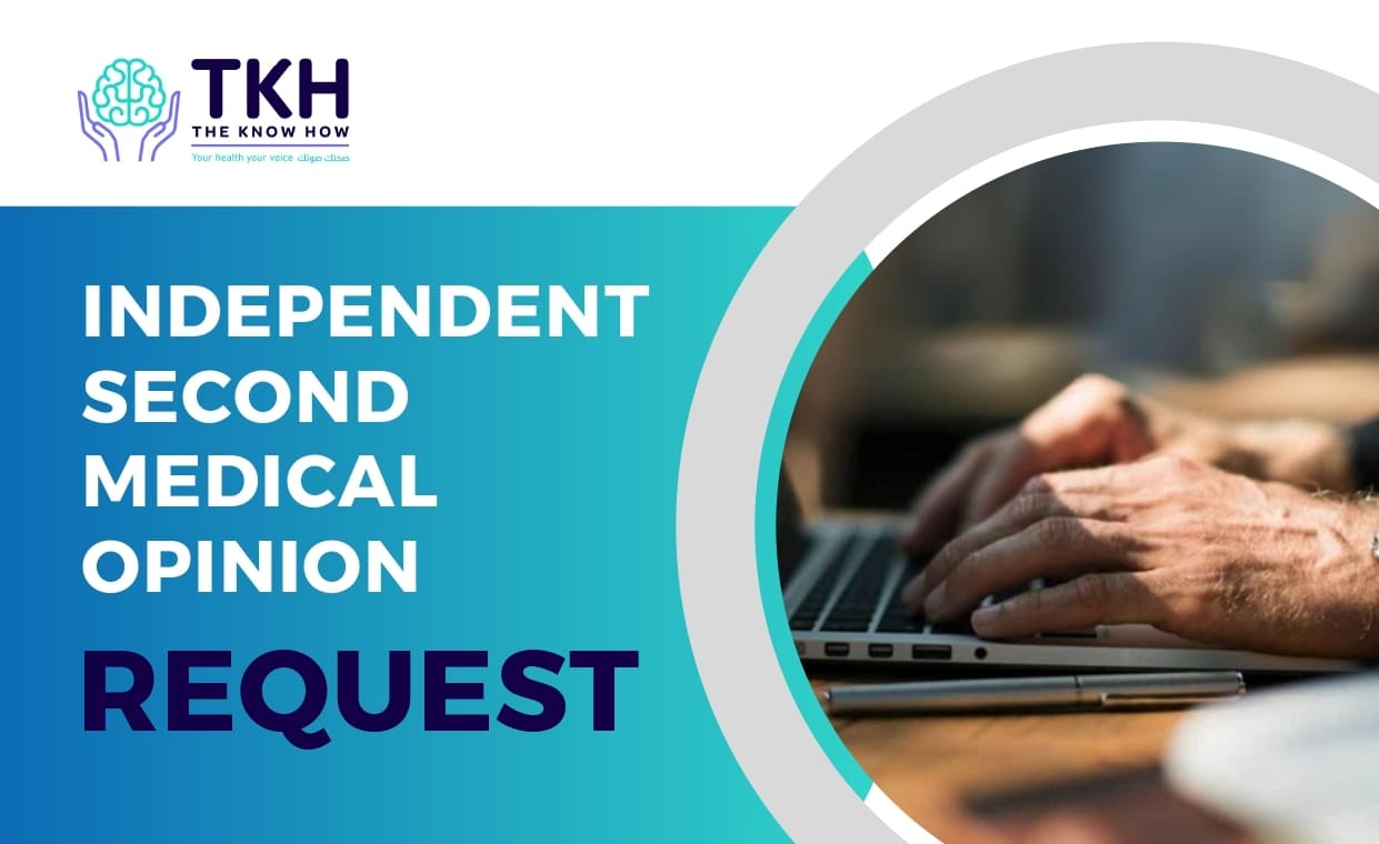 Step-by-step guide on how to submit a second medical opinion request through TheKnowHow platform