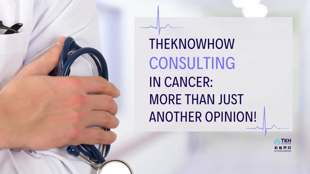 A patient discussing treatment options with an oncologist, emphasizing the importance of a second opinion in oncology.