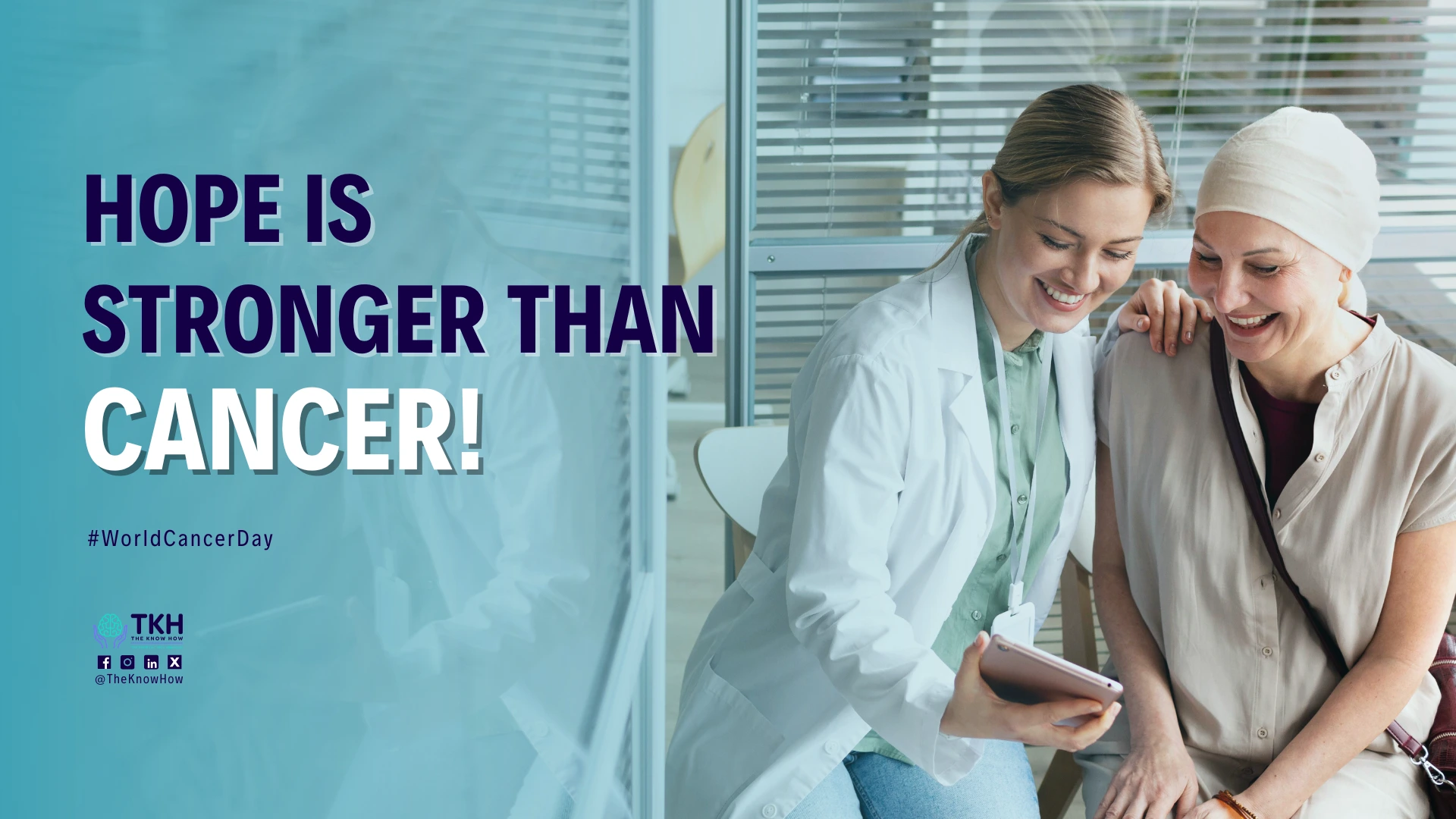 WorldCancerDay – Hope is stronger than cancer!