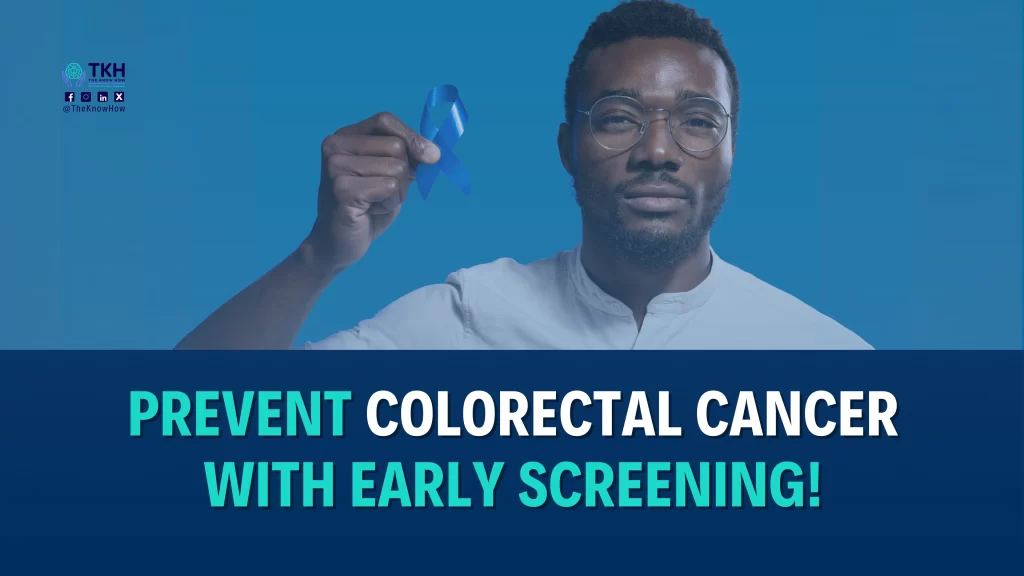 A doctor explaining colorectal cancer screening options.