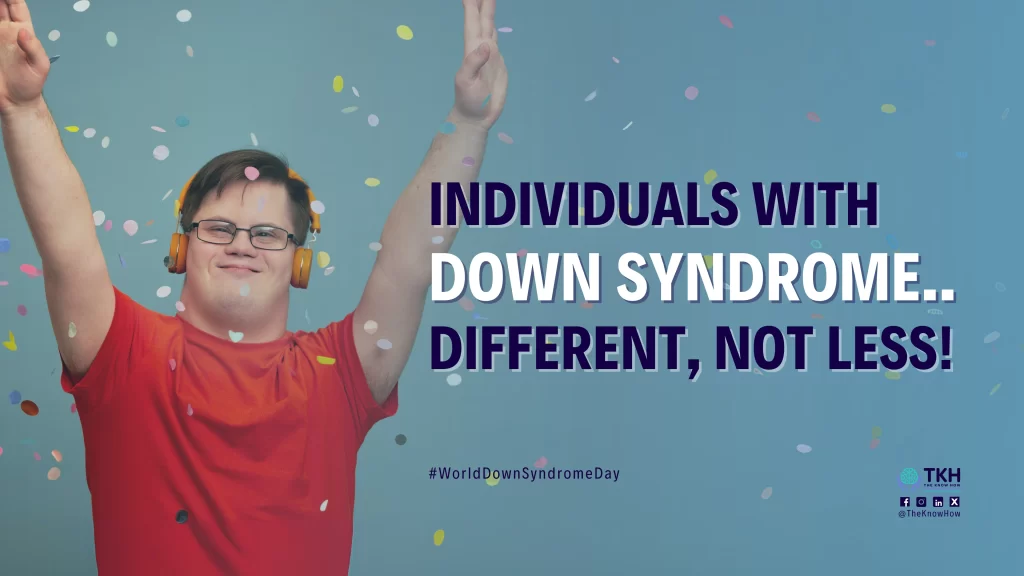 Smiling individuals with Down Syndrome celebrating inclusion and diversity.
