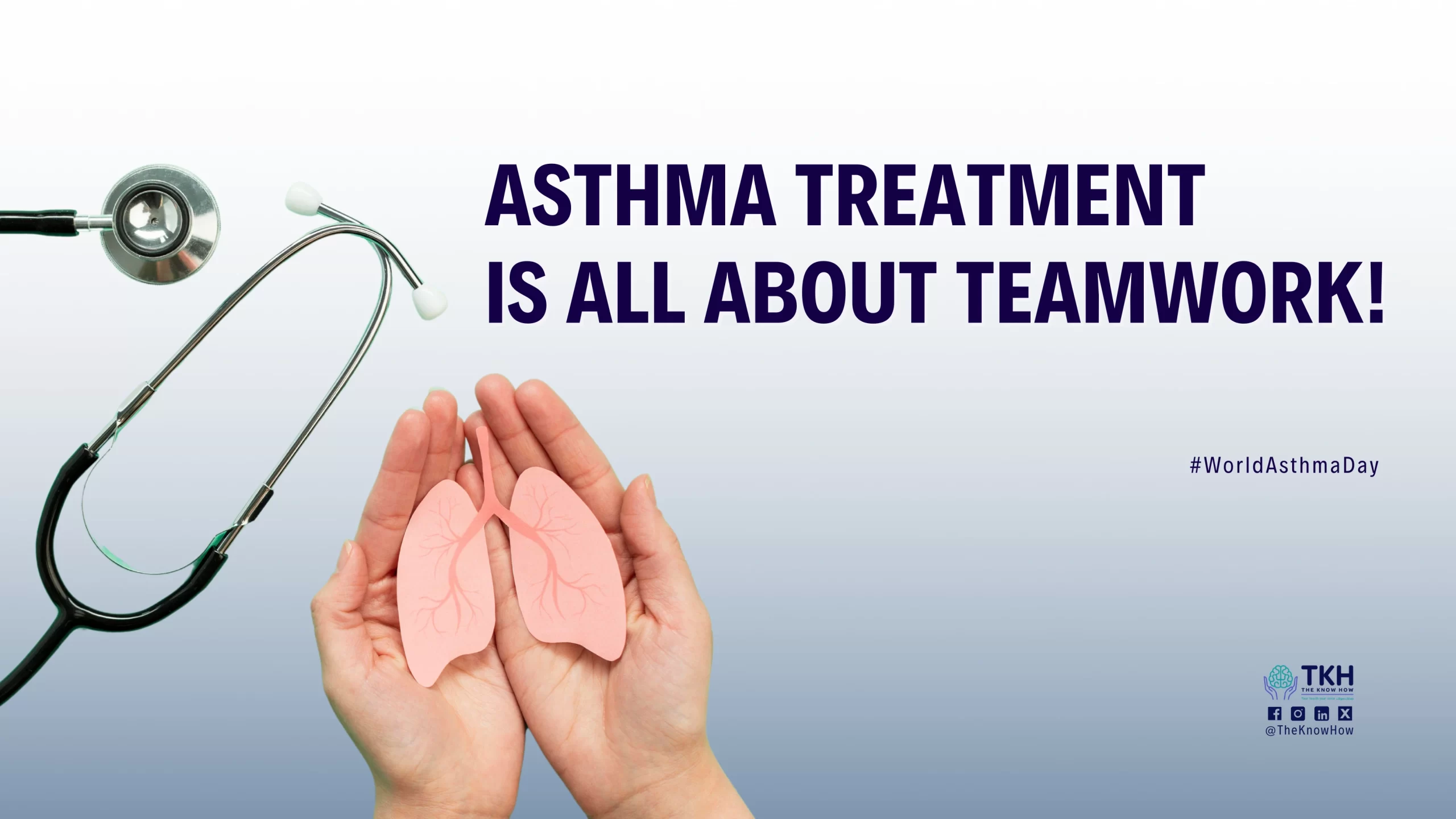 Asthma treatment is all about teamwork!