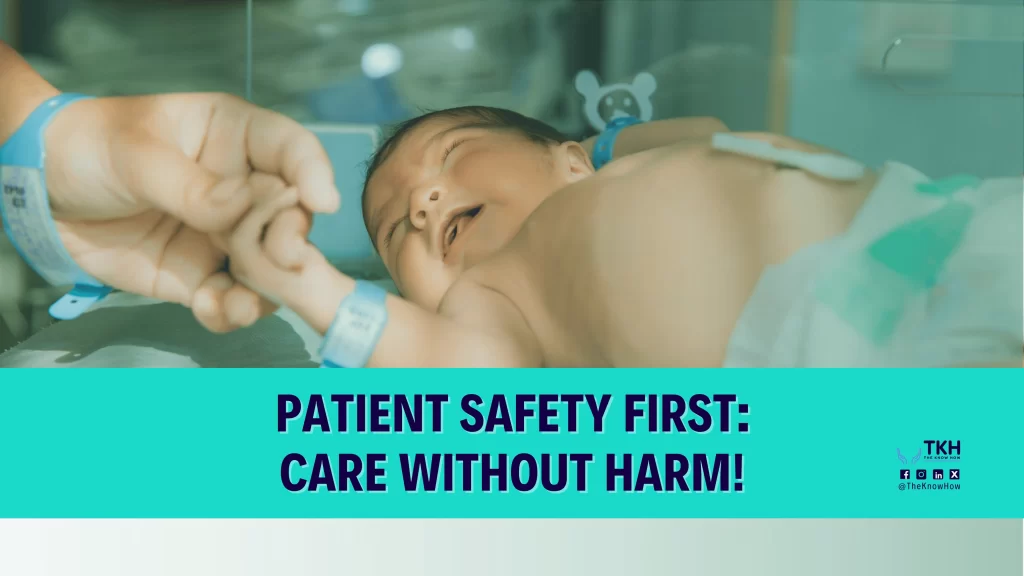 Patient Safety First - Doctor ensuring safe medical consultation and care without harm