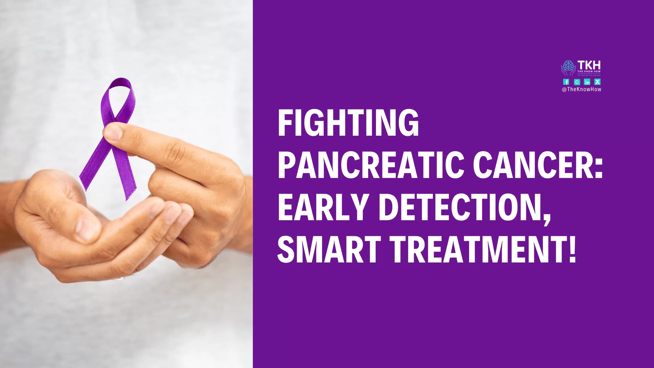 Purple Lights for #WorldPancreaticCancerDay!